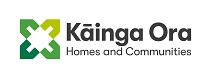 Kāinga Ora – Homes and Communities Logo